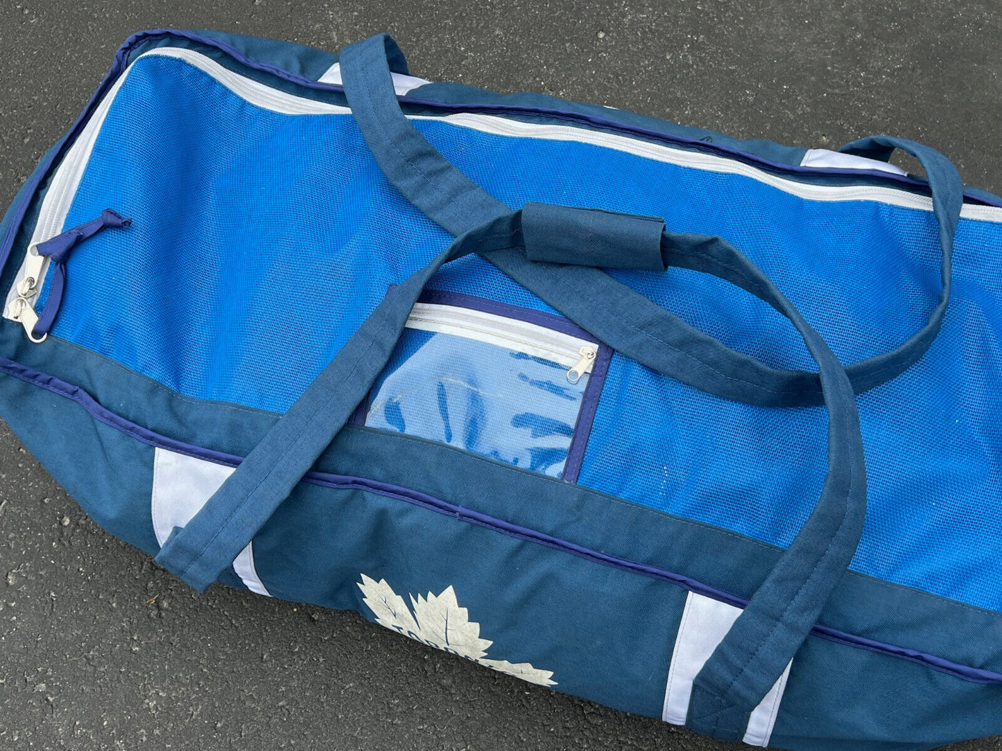 JRZ Toronto Maple Leafs NHL Pro Stock Hockey Padded Equipment Travel Bag Player