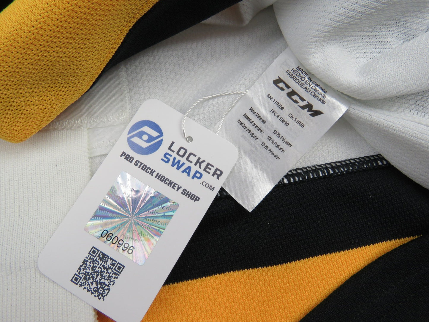 CCM Kingston Frontenacs OHL Pro Stock Game Worn Hockey Jersey #7 COSTANTINO 54