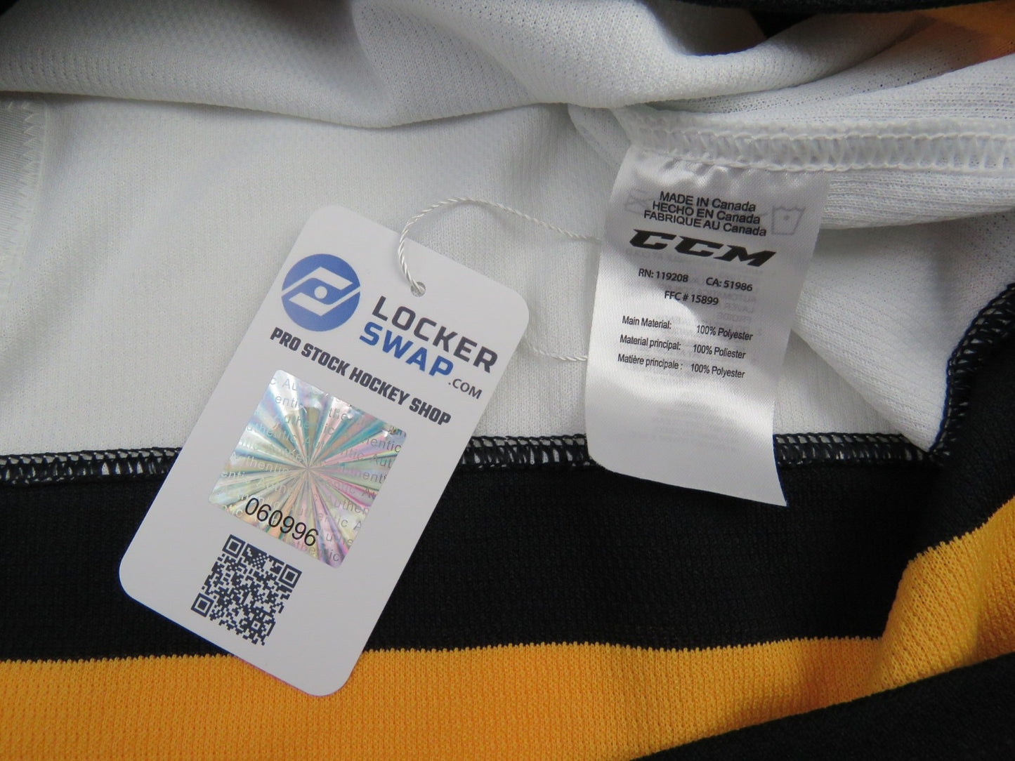 CCM Kingston Frontenacs OHL Pro Stock Game Worn Hockey Jersey #26 BROOKS Size 54