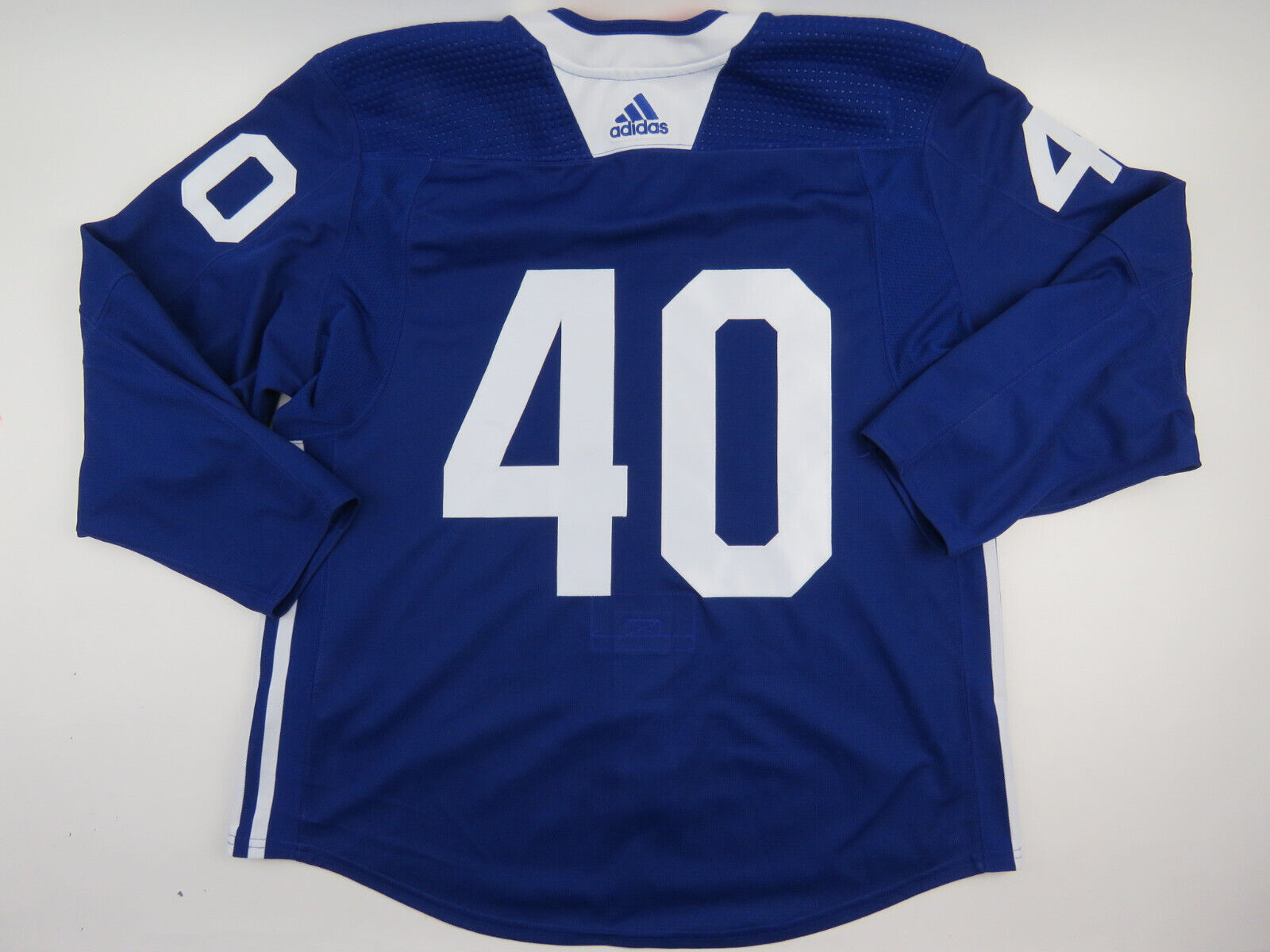 Adidas Toronto Maple Leafs Training Camp #40 Authentic NHL Hockey Jersey Blue 58