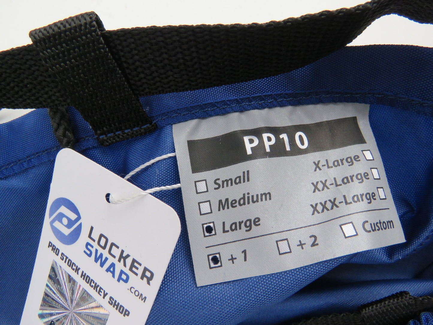 CCM PP10 Tampa Bay Lightning NHL Pro Stock Hockey Player Pant Shell Blue L +1