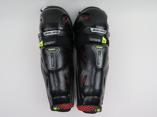 Bauer Vapor HyperLite NHL Pro Stock Hockey Protective Shin Pads Senior Size 14"