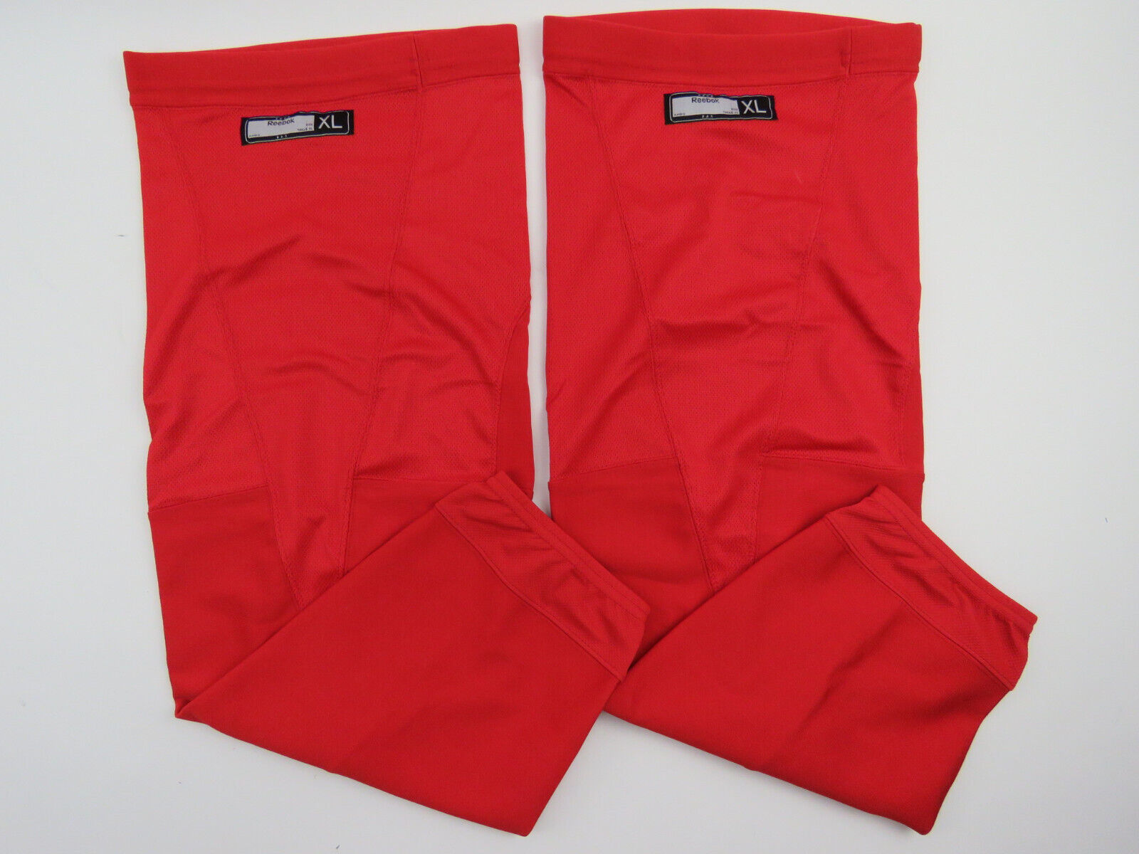 Reebok NHL Pro Stock Ice Hockey Player Practice Socks Senior XL Red