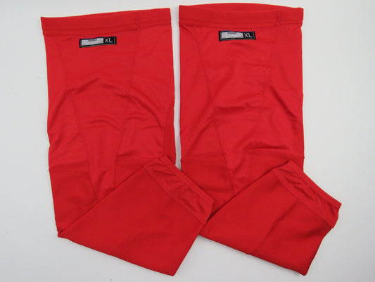 Reebok NHL Pro Stock Ice Hockey Player Practice Socks Senior XL Red