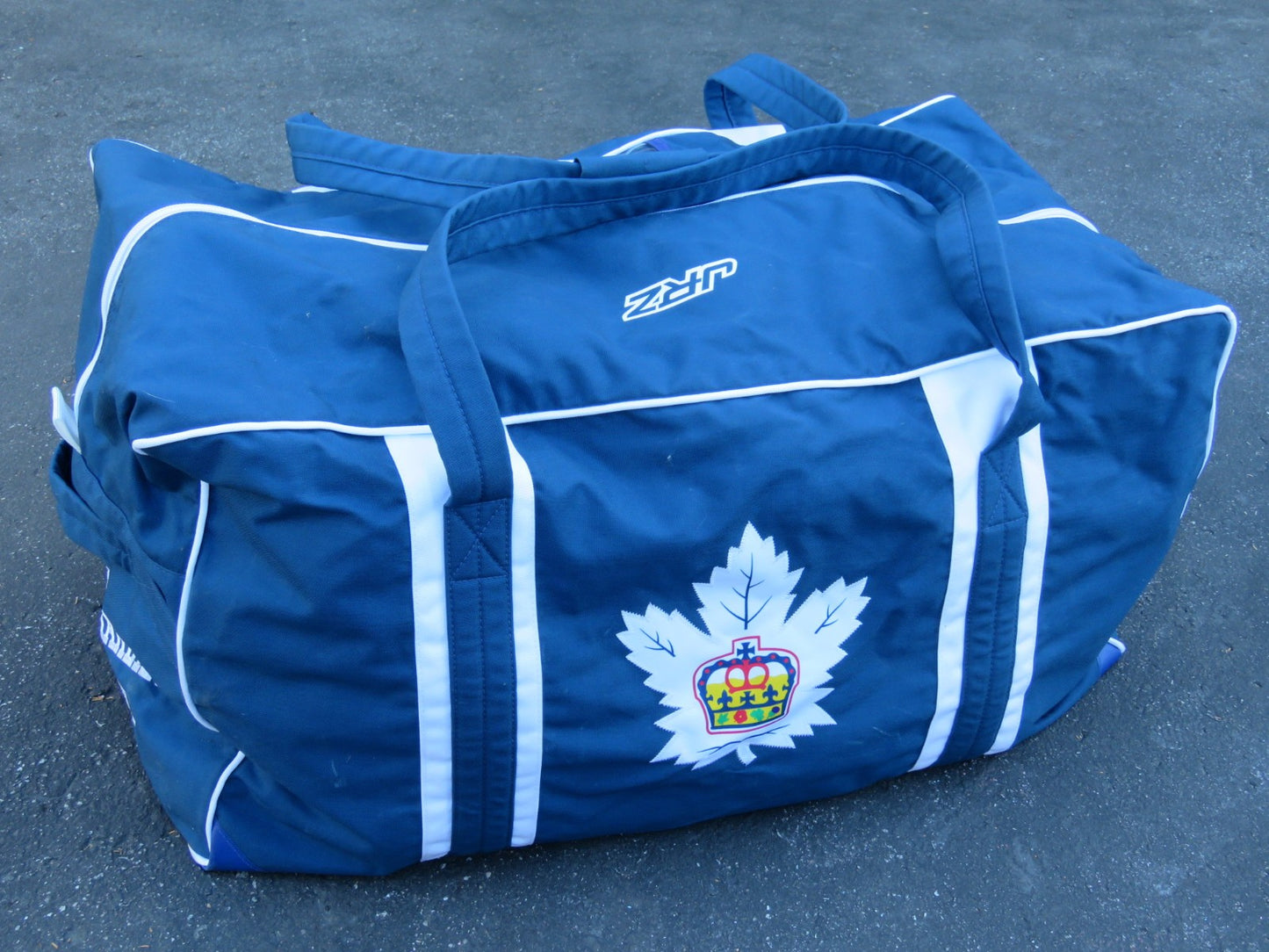 JRZ Toronto Marlies AHL Leafs Pro Stock Hockey Team Equipment Travel Bag Player