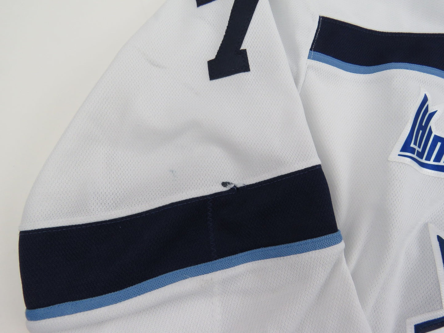 CCM Sherbrooke Phoenix QMJHL Game Worn Hockey Game Jersey CHL 56 #77 TREMBLAY