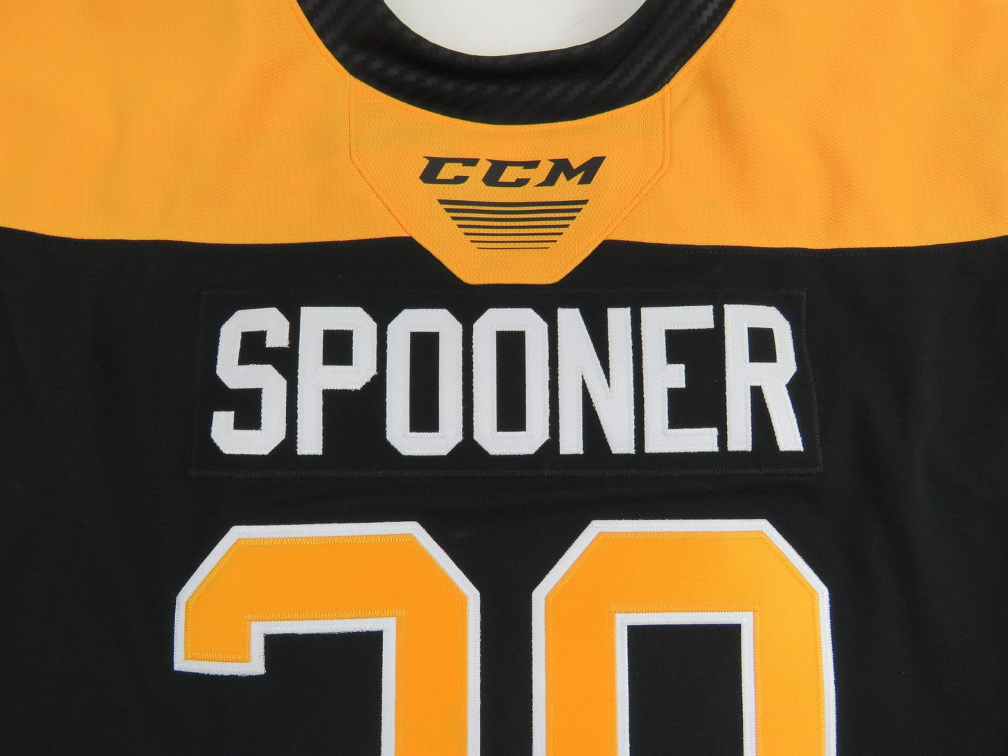 CCM Kingston Frontenacs OHL Pro Stock Game Worn Hockey Jersey SPOONER 58 GOALIE