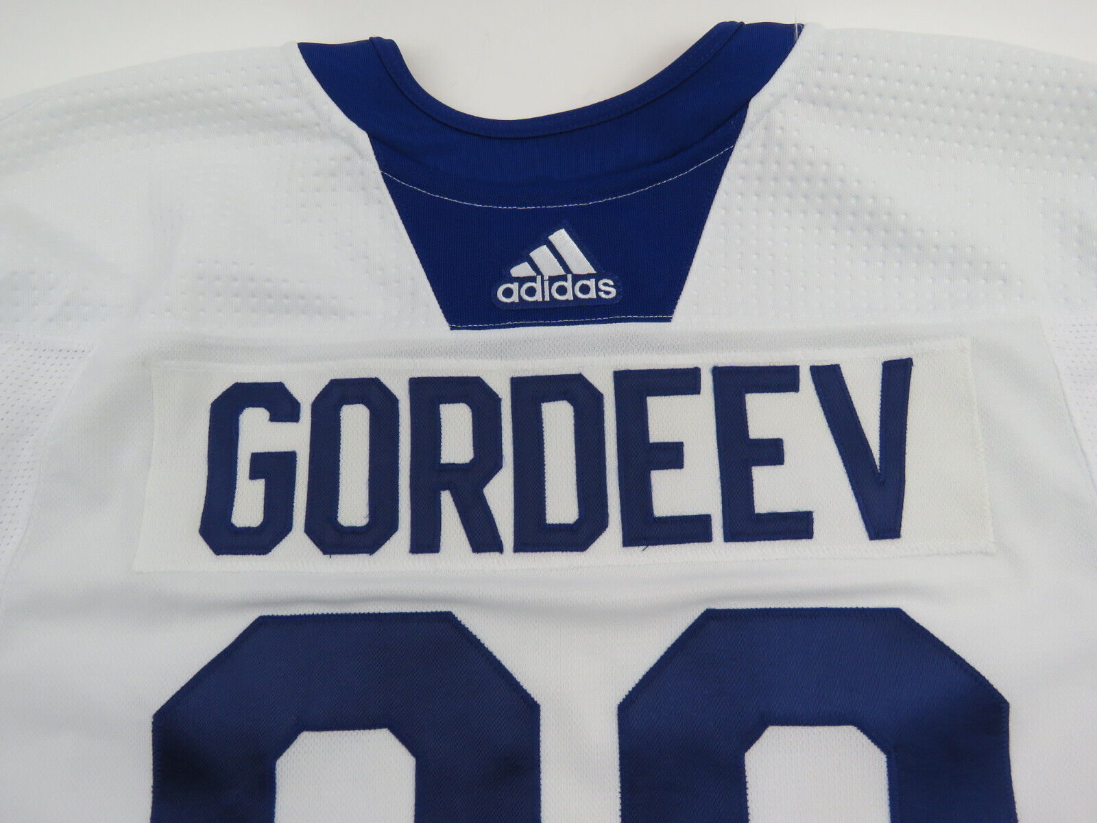 Adidas Toronto Maple Leafs Practice Worn Authentic NHL Hockey Jersey #80 Size 58