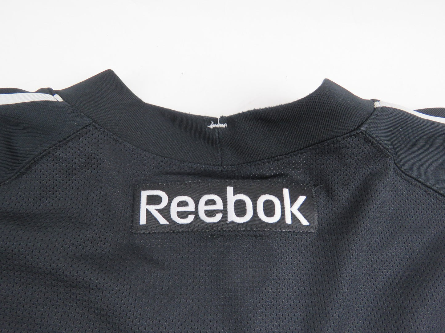 CCM Practice Worn Authentic OHL Pro Stock Ice Hockey Jersey Black Size 56 Player