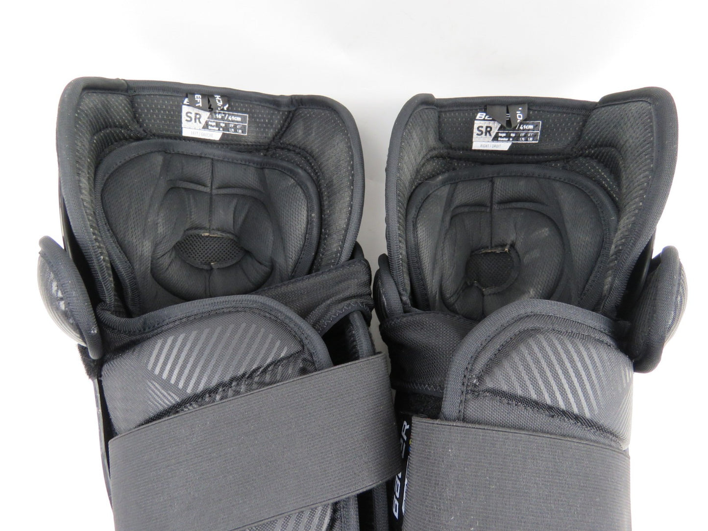 Bauer PRO SERIES NHL Pro Stock Ice Hockey Player Protective Shin Pads Senior 16"