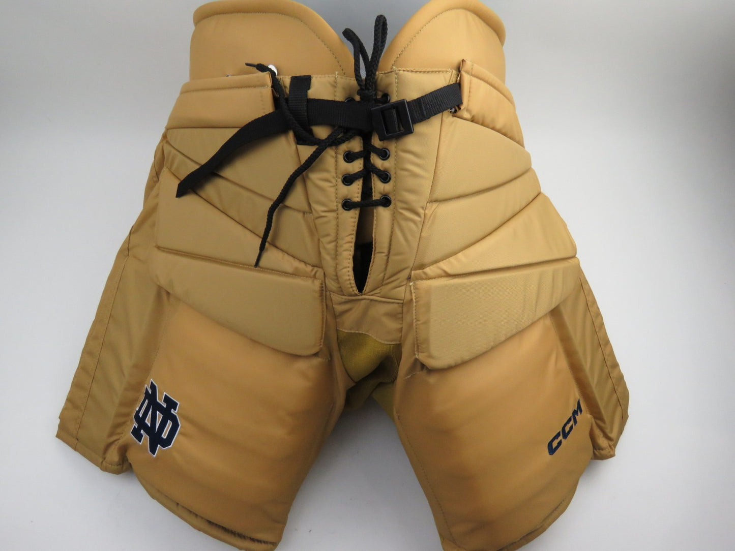 CCM HPG12A Notre Dame NCAA College Pro Stock Ice Hockey Pants Senior XL GOALIE