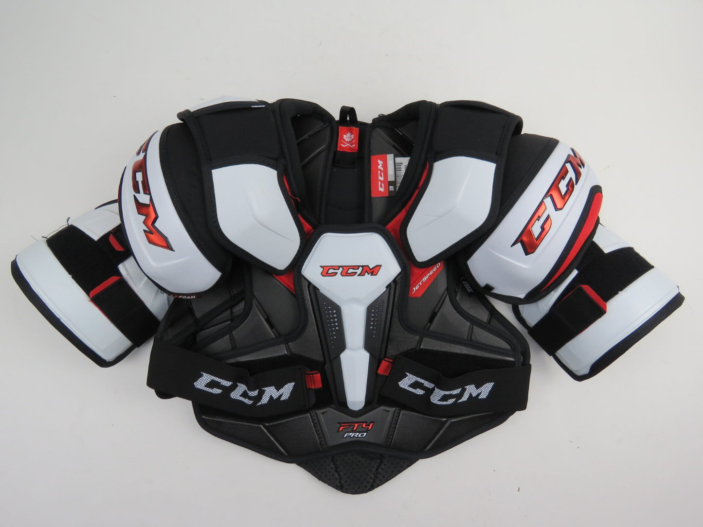 CCM JetSpeed FT4 PRO NHL Pro Stock Hockey Player Shoulder Pads Senior Medium