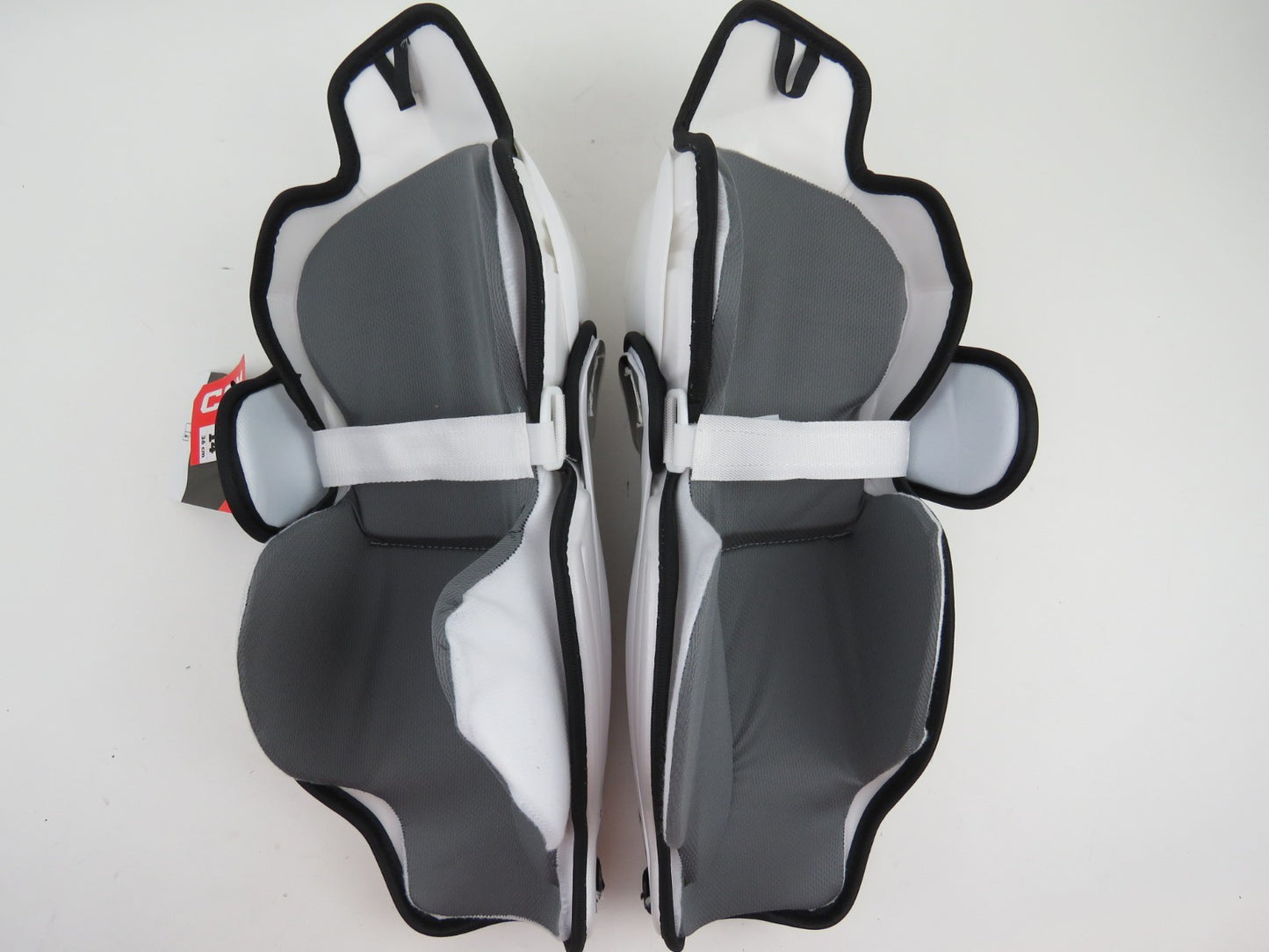 CCM 21K Pro NHL Pro Stock Ice Hockey Player Shin Pads Protective Size Senior 14"