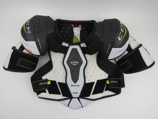 CCM Tacks Pro NHL Pro Stock Hockey Player Shoulder Pads Senior Medium