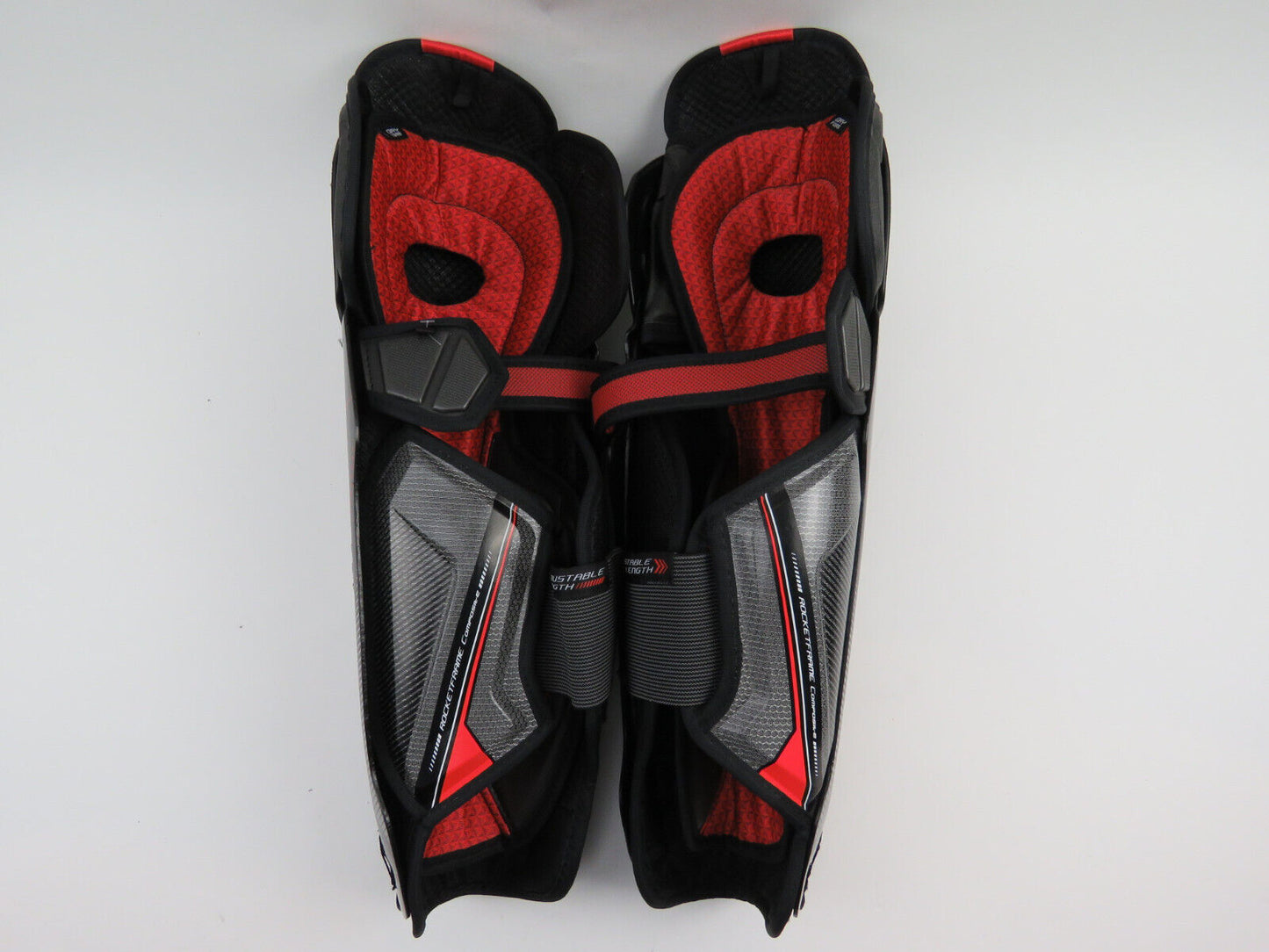CCM JetSpeed FT1 NHL Pro Stock Ice Hockey Player Shin Pads Protective Senior 16"