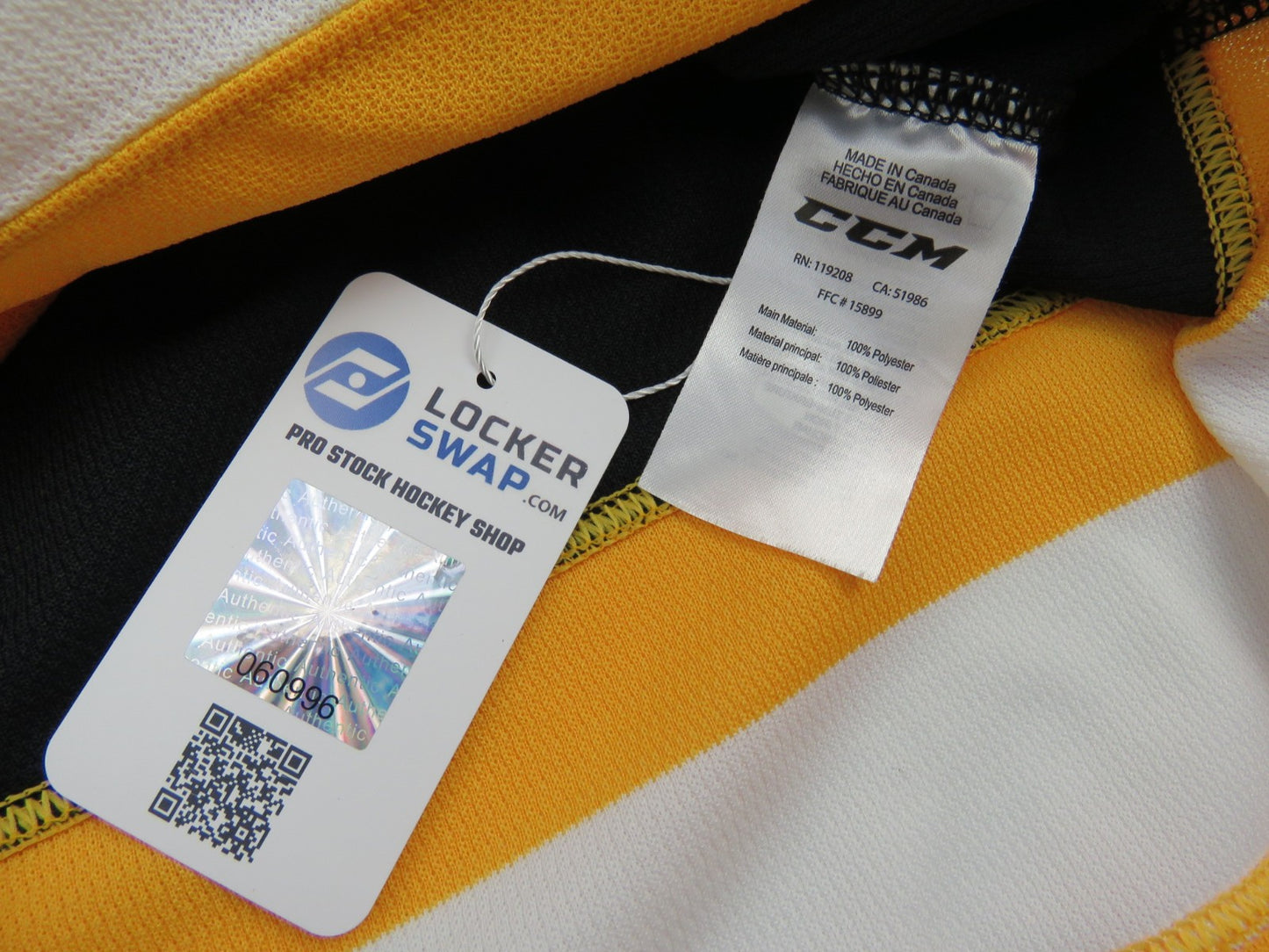CCM Kingston Frontenacs OHL Pro Stock Game Worn Hockey Jersey #2 STEWART Size 58