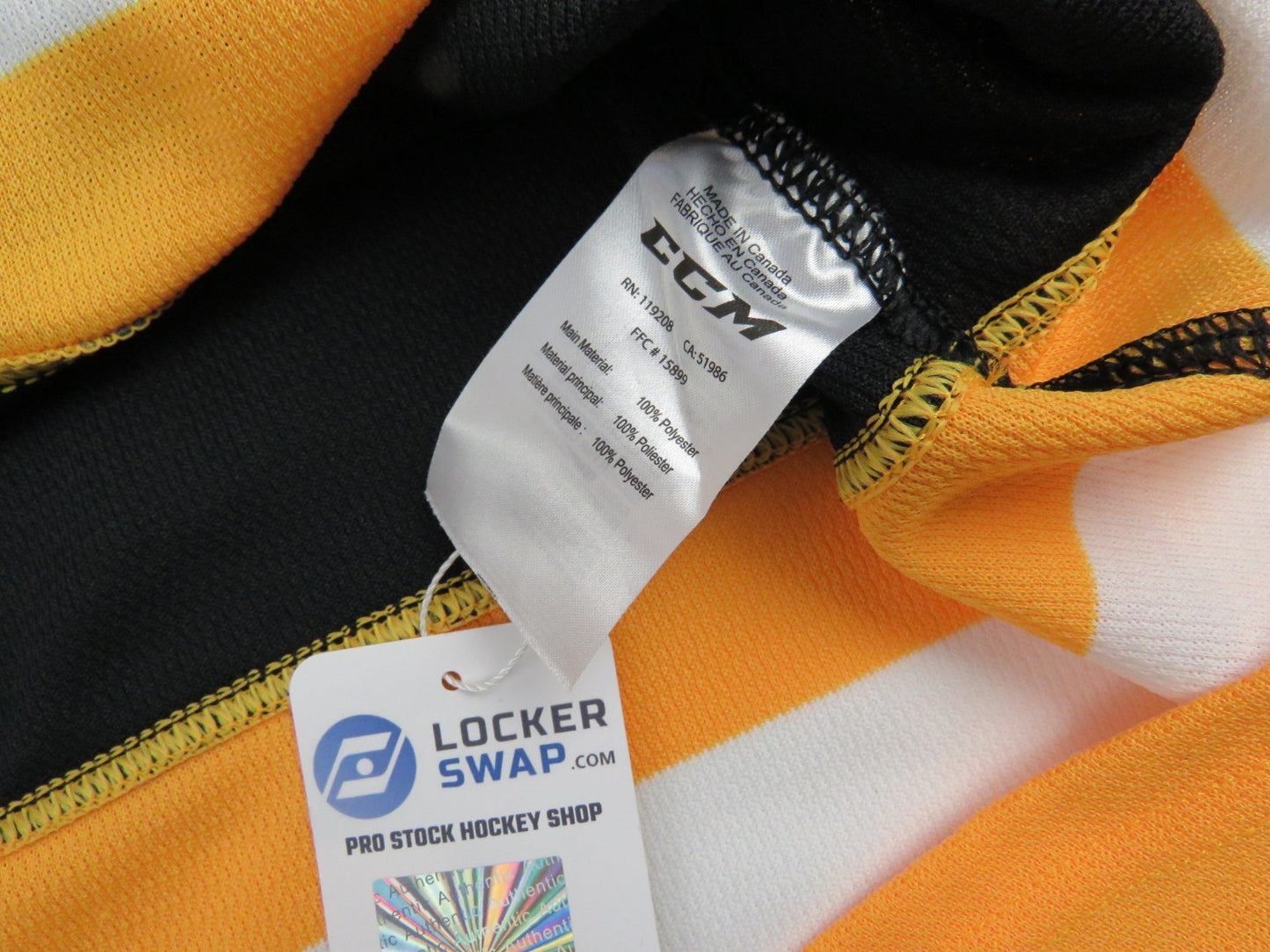 CCM Kingston Frontenacs OHL Pro Stock Game Worn Hockey Jersey #20 MARTIN Size 54