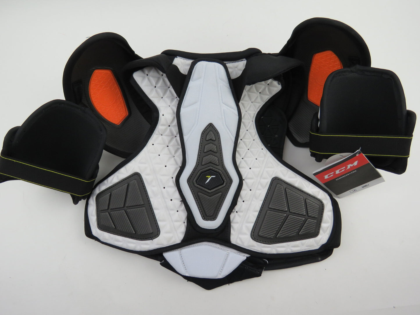 CCM Tacks Pro NHL Pro Stock Hockey Player Shoulder Pads Senior Medium