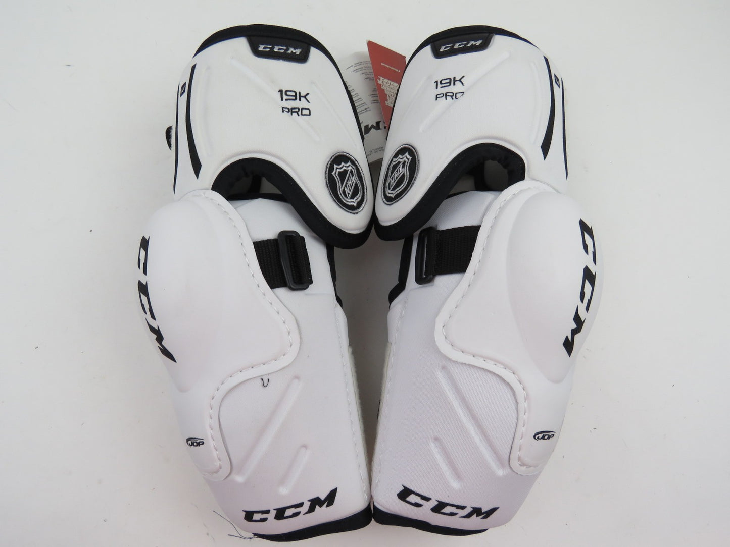CCM 19K NHL Pro Stock Ice Hockey Player Elbow Pads Protective Size Senior Medium