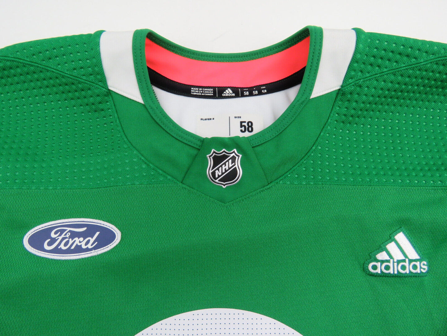 Adidas Toronto Maple Leafs ST PATS Practice Worn Authentic NHL Hockey Jersey 58