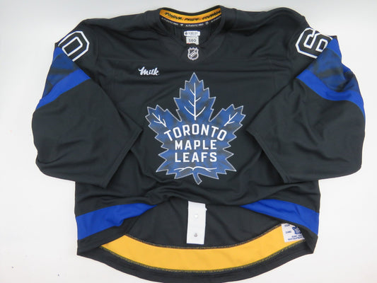 Adidas Toronto Maple Leafs Flipside Next Gen Hockey Game Worn Jersey WOLL Goalie