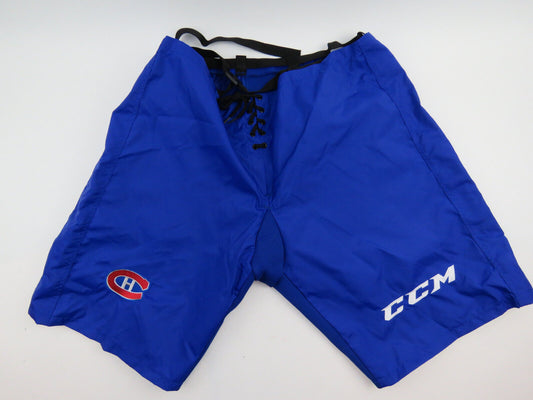 CCM PP10 Montreal Canadiens NHL Pro Stock Hockey Pant Shell Blue Senior Large