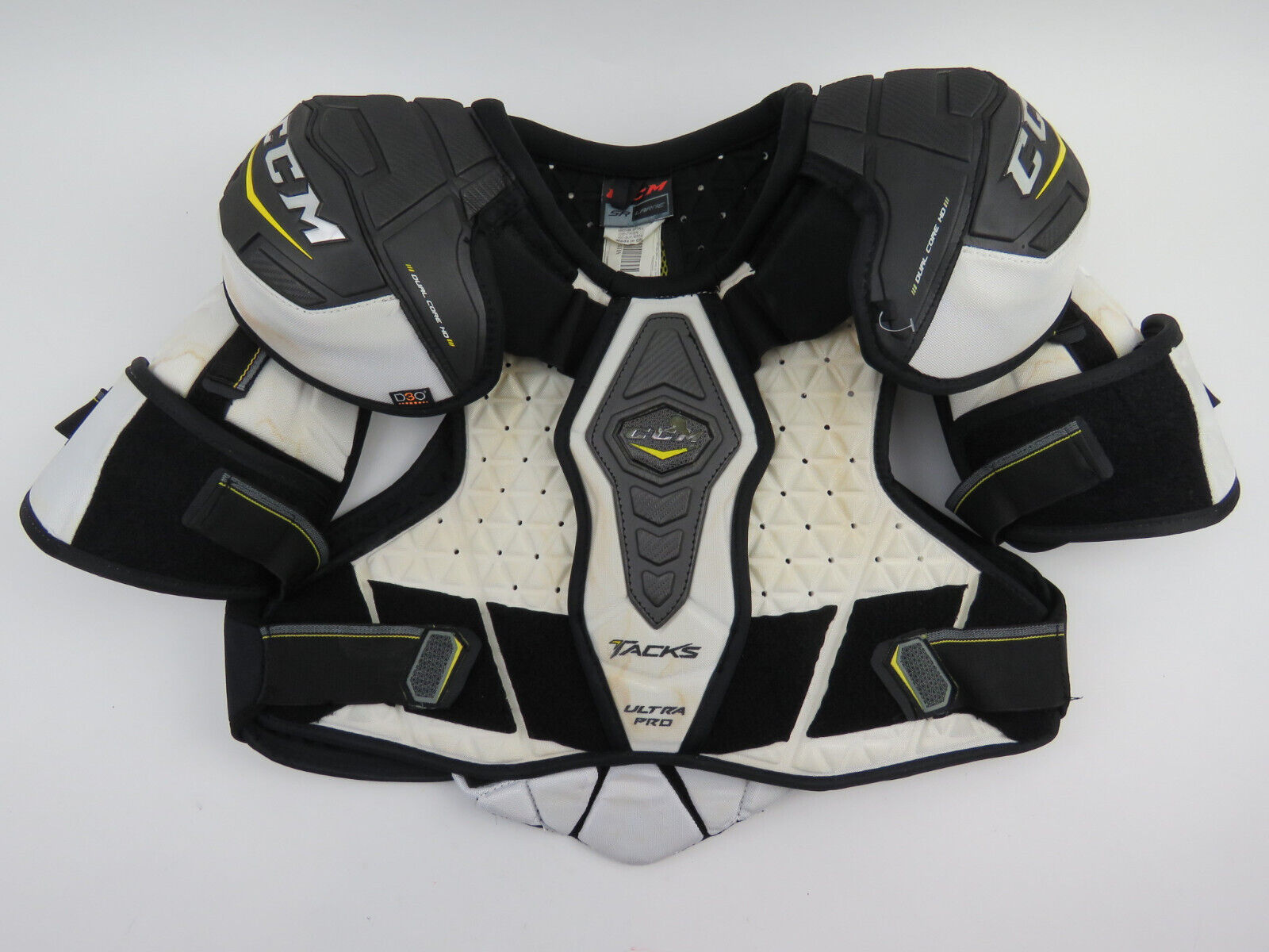 CCM Ultra Tacks Pro NHL Pro Stock Hockey Player Shoulder Pads Senior Large