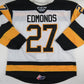 CCM Kingston Frontenacs OHL Pro Stock Game Worn Hockey Jersey #27 EDMONDS Sz. 56