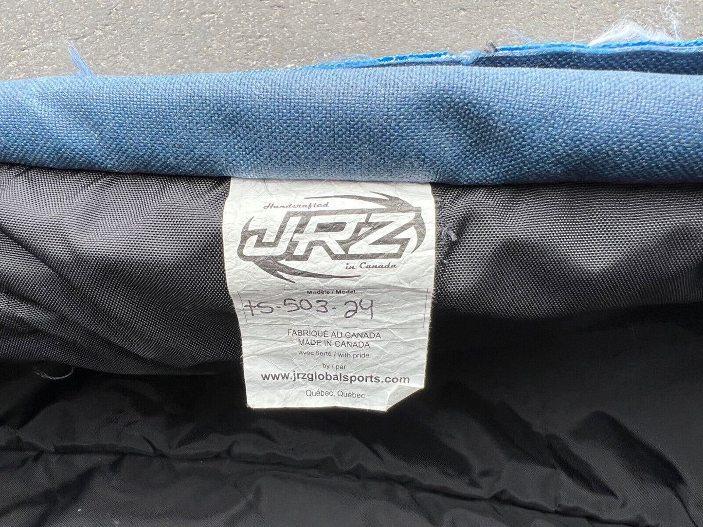 JRZ Toronto Maple Leafs NHL Pro Stock Hockey Padded Equipment Travel Bag Player
