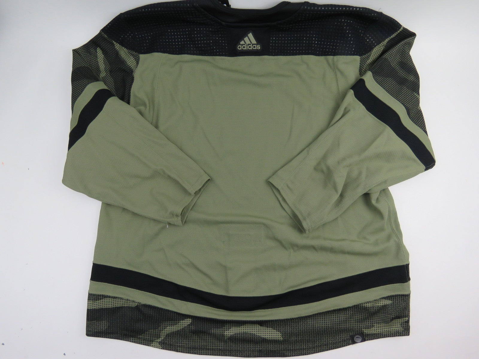 Adidas Team Issued Toronto Maple Leafs Military Night NHL Hockey Jersey 58 Camo