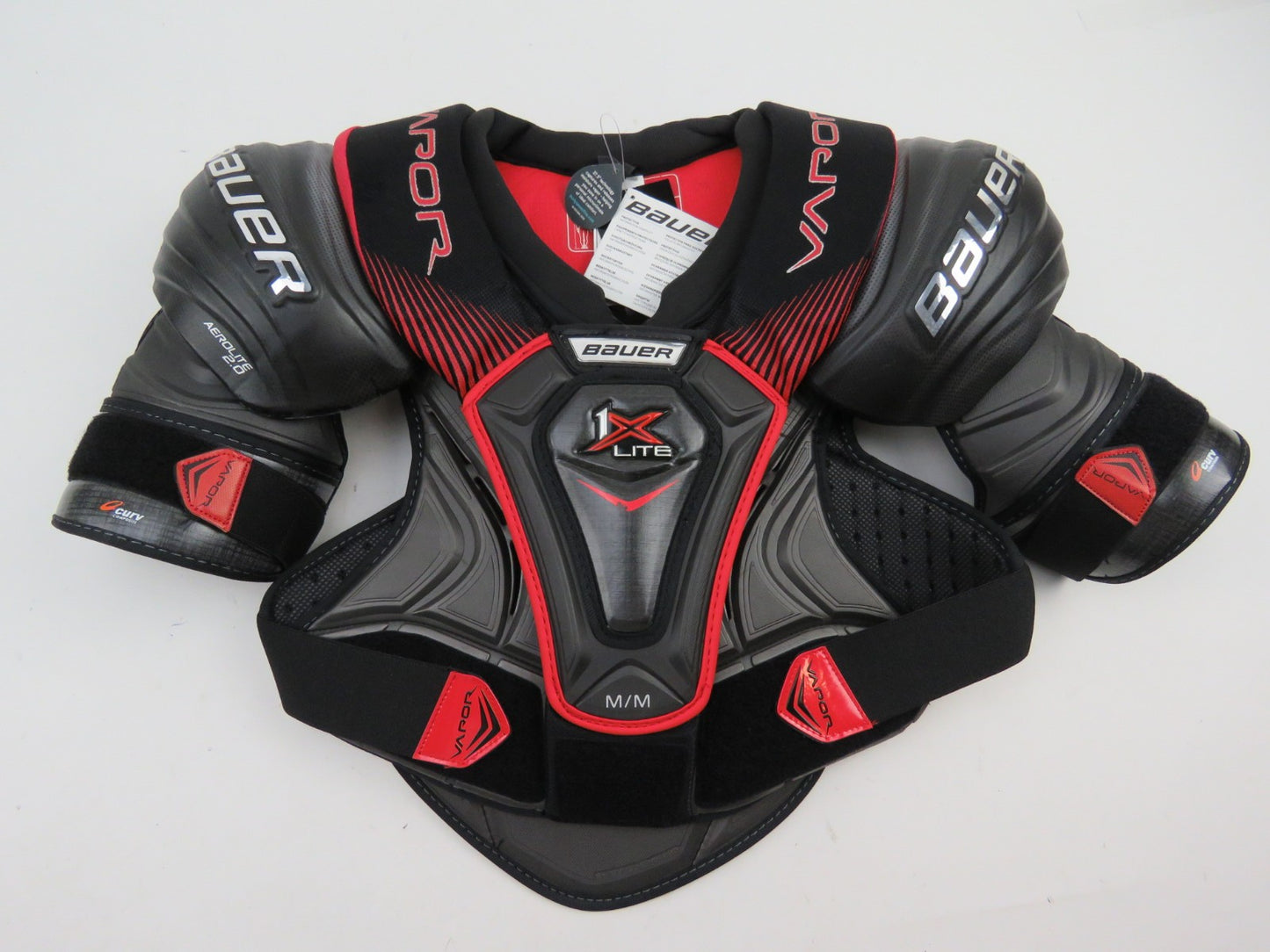 Bauer Vapor 1X Lite NHL Pro Stock Hockey Player Shoulder Pads Senior Size Medium