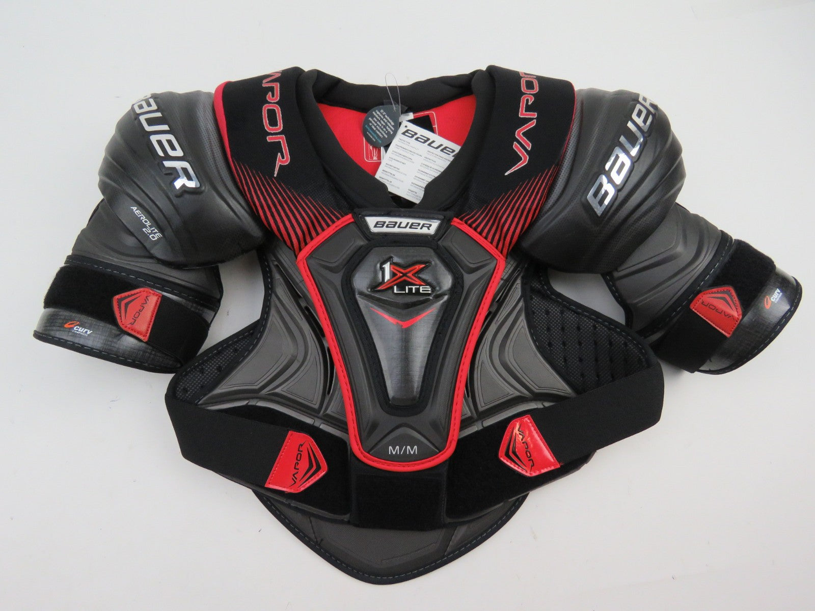 Bauer Vapor 1X Lite NHL Pro Stock Hockey Player Shoulder Pads Senior Size Medium