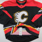Calgary Flames Reverse Retro 2.0 Team Issued NHL Pro Hockey Jersey 58 GOALIE MiC