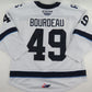 CCM Sherbrooke Phoenix QMJHL Game Worn Hockey Game Jersey CHL 56 #49 BOURDEAU