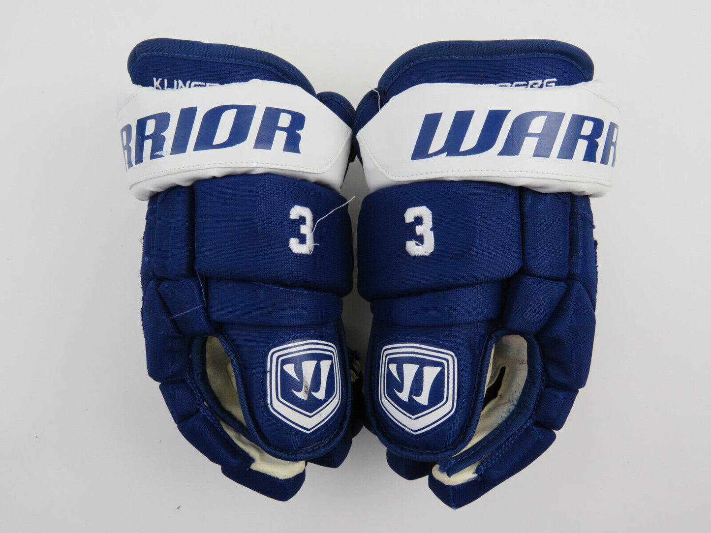Warrior LUXE Toronto Maple Leafs NHL Pro Stock Hockey Gloves 13" MiC Klingberg