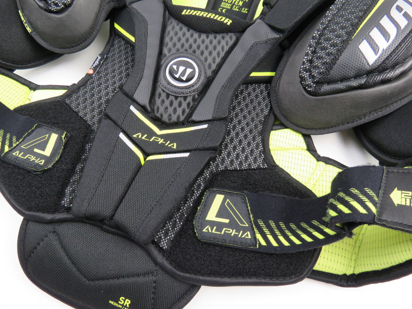 Warrior Alpha QX NHL Pro Stock Hockey Player Shoulder Pads Senior Medium