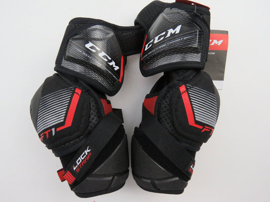 CCM JetSpeed FT1 NHL Pro Stock Hockey Player Elbow Pads Protective Senior Small