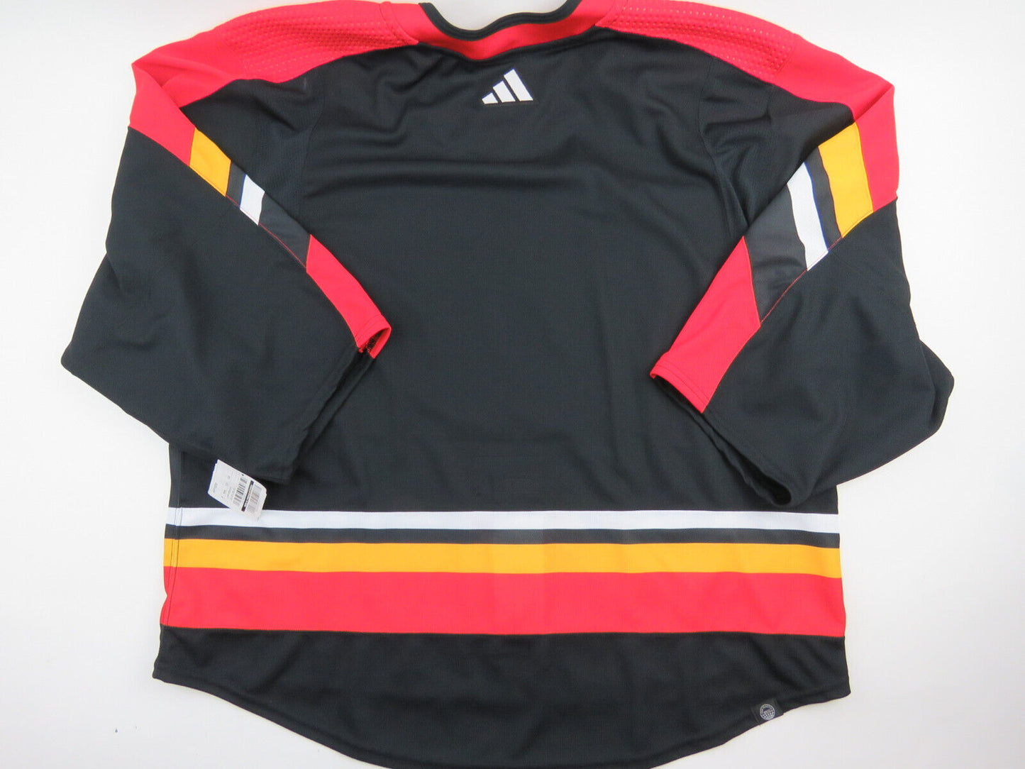 Calgary Flames Reverse Retro 2.0 Team Issued NHL Pro Hockey Jersey 58 GOALIE MiC
