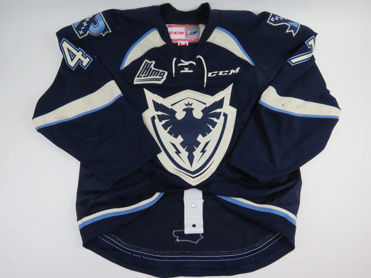 CCM Sherbrooke Phoenix QMJHL Game Worn Authentic Hockey Game Jersey CHL 54 #47