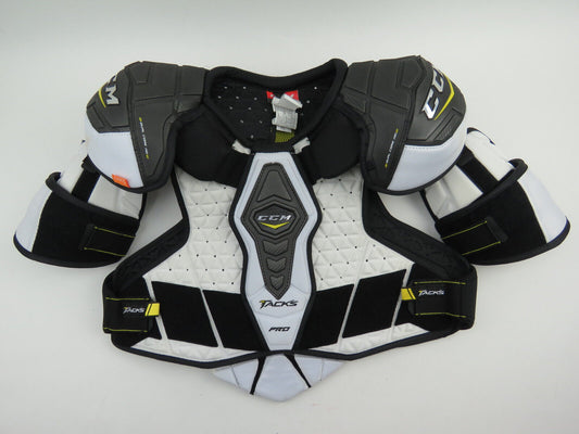 CCM Tacks Pro NHL Pro Stock Hockey Player Shoulder Pads Senior Large