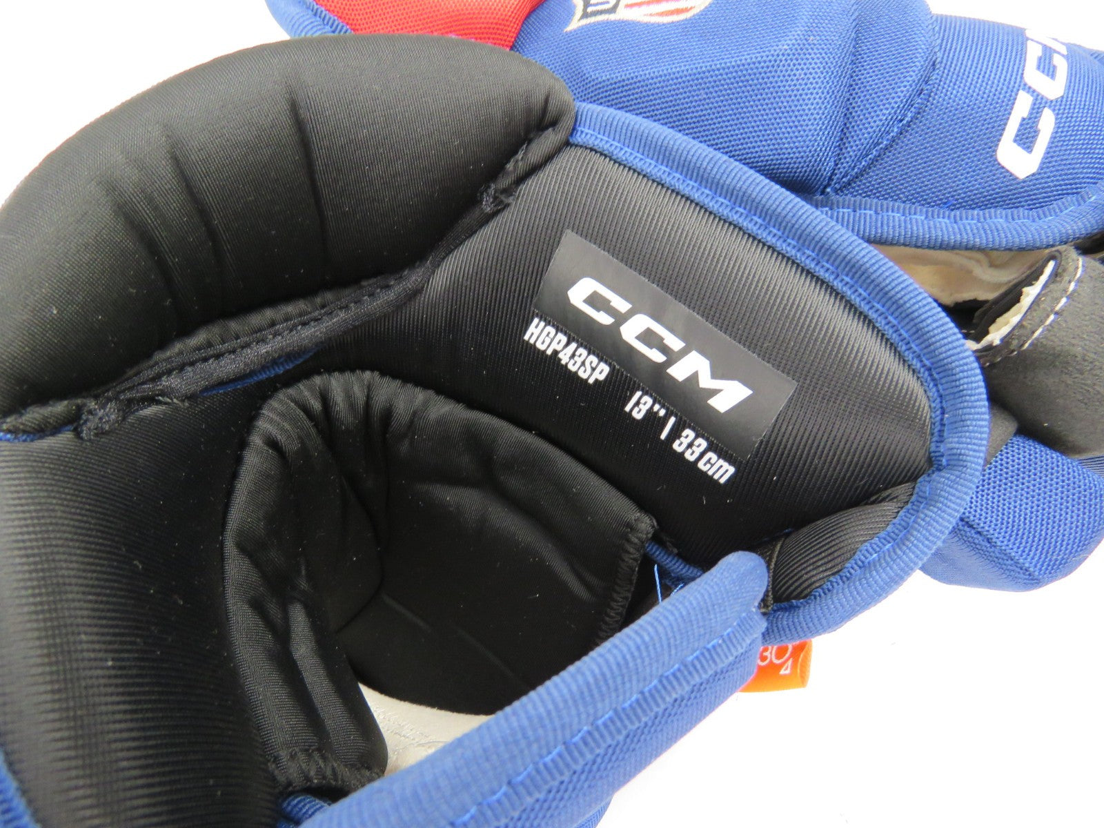 CCM 4 ROLL Team USA Issued Pro Stock Ice Hockey Player Gloves Size 13" NWT