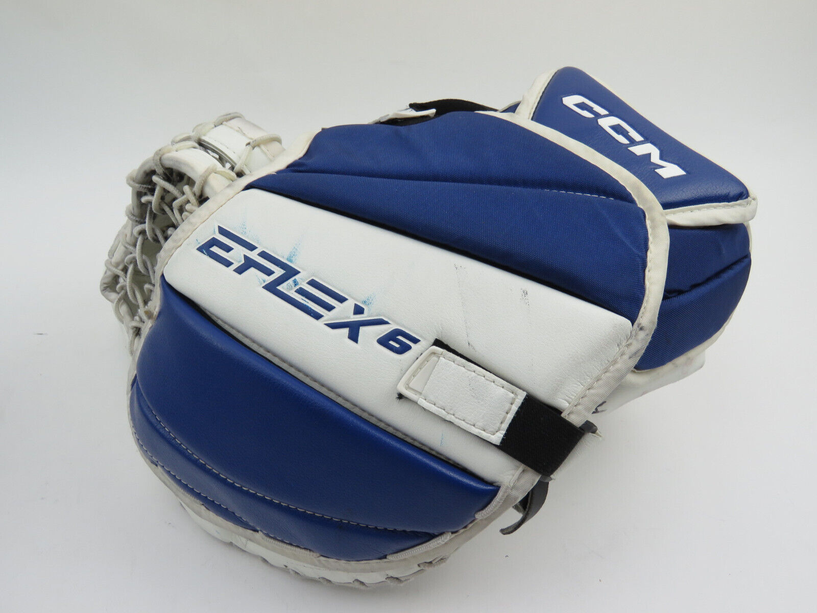 CCM FLEX 6 Toronto Marlies AHL Pro Stock Hockey Goalie Glove Blocker Set Leafs