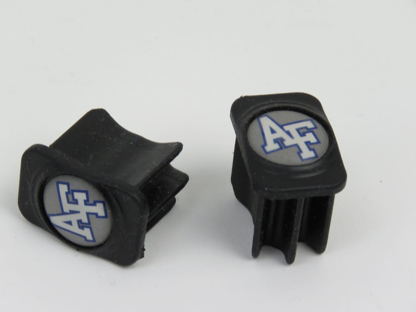 Air Force NCAA College Team Issued Pro Stock Hockey Stick End Cap (1 pair)