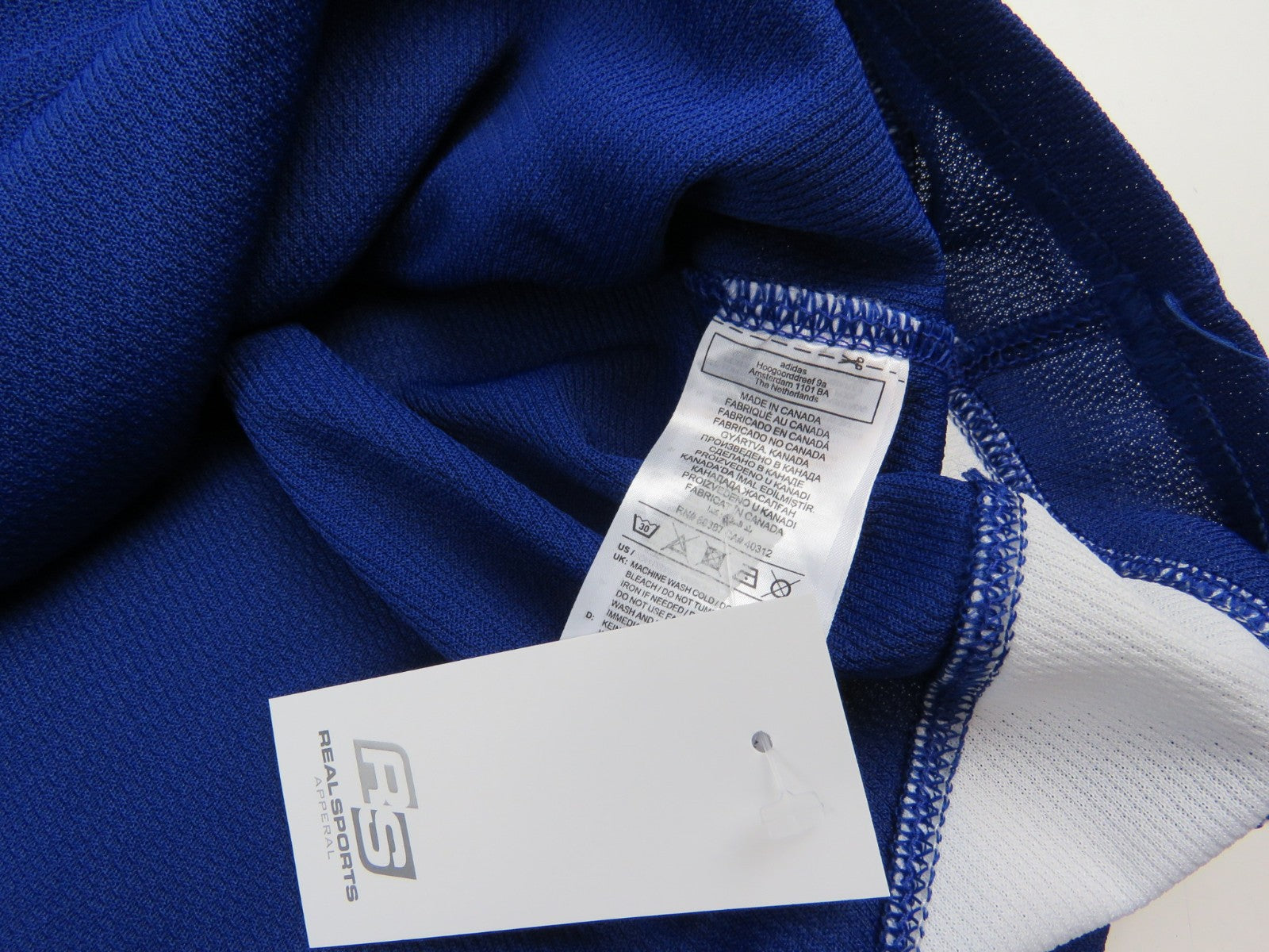 Adidas Toronto Maple Leafs Authentic NHL Hockey Game Jersey Blue 58 Goalie JONES