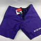 CCM PP10 Orlando Solar Bears ECHL Pro Stock Hockey Pant Shell Large Purple