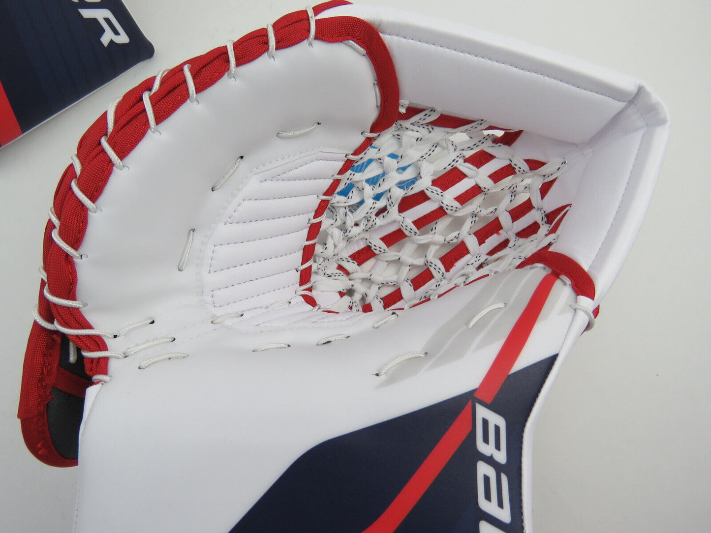 Bauer Oshawa Generals Digi Print Pro Stock Goalie Glove Blocker Set Full Right