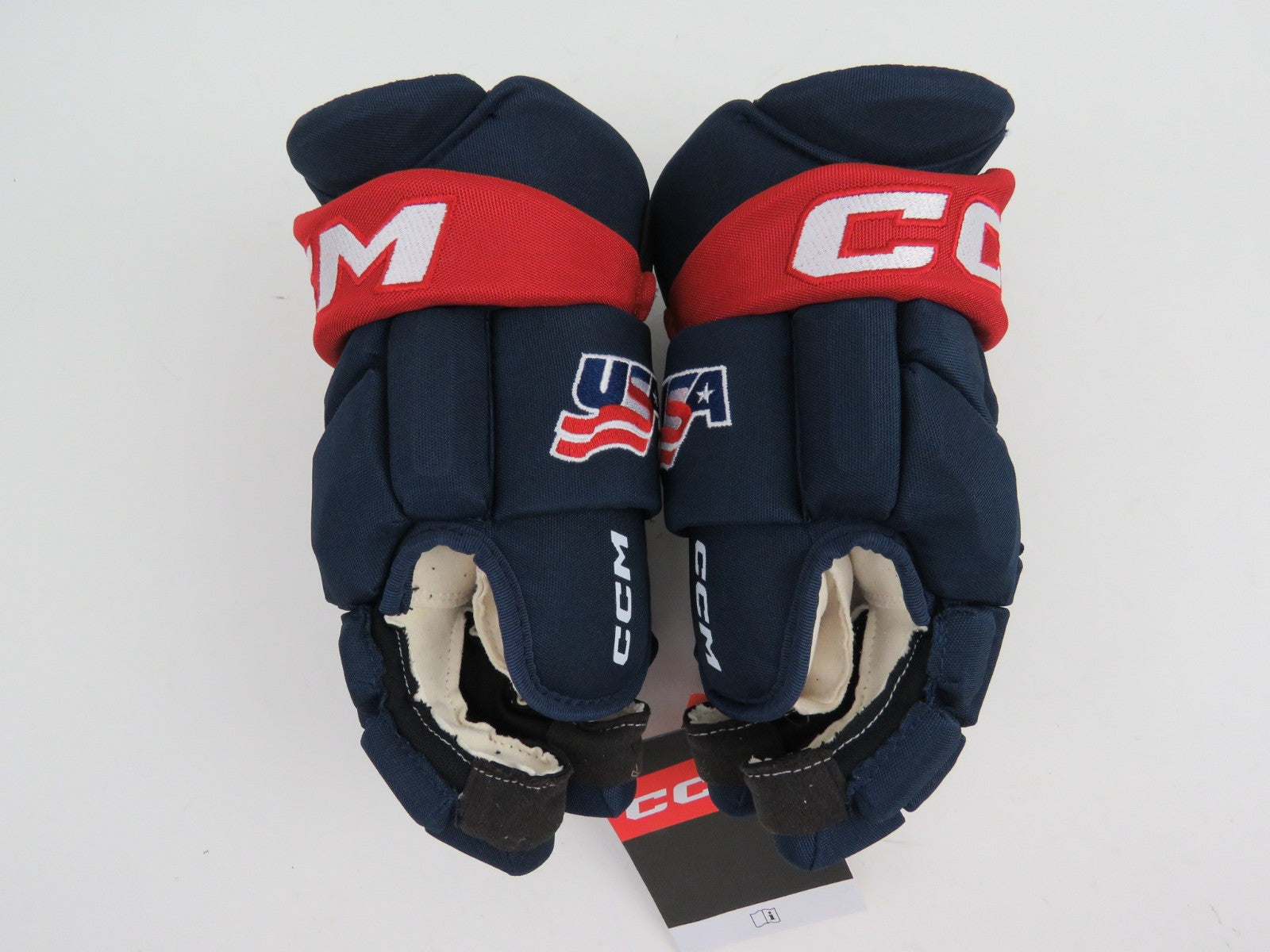 CCM JetSpeed Team USA Issued Pro Stock Ice Hockey Player Gloves Size 14" NWT