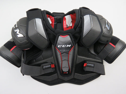 CCM JetSpeed FT1 NHL Pro Stock Hockey Player Shoulder Pads Senior Size Large