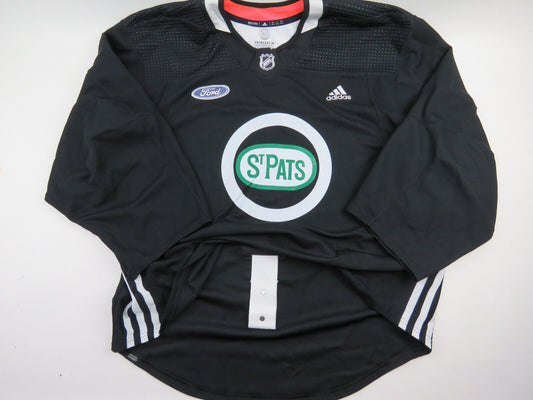 Adidas Leafs ST PATS Authentic NHL Pro Stock Practice Hockey Jersey 58 GOALIE