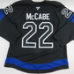 Game Worn Fanatics Toronto Maple Leafs Flipside Next Gen Hockey Jersey McCABE